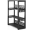 Стеллаж открытый Kobor ST3-140/36 black/wood 221360 1