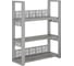 Стеллаж открытый Kobor SО3-140/36 aluminum/chicago 221332 1