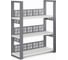 Стеллаж открытый Kobor SО3-120/36 graphite/premium 220138 1
