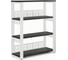 Стеллаж открытый Kobor ST3-120/36 white/wood 221392 1