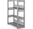 Стеллаж открытый Kobor ST3-120/36 aluminum/chicago 221375 1