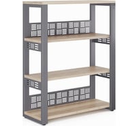 Стеллаж открытый Kobor ST3-140/36 graphite/natural 220204