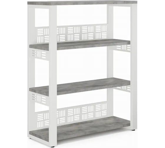 Стеллаж открытый Kobor ST3-140/36 white/chicago 221387