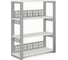 Стеллаж открытый Kobor ST3-140/36 aluminum/premium 220214 1