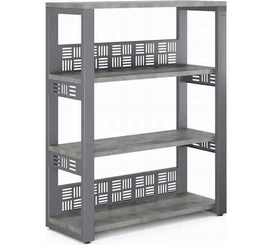 Стеллаж открытый Kobor ST3-120/36 graphite/chicago 221364