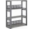 Стеллаж открытый Kobor ST3-120/36 graphite/chicago 221364 1