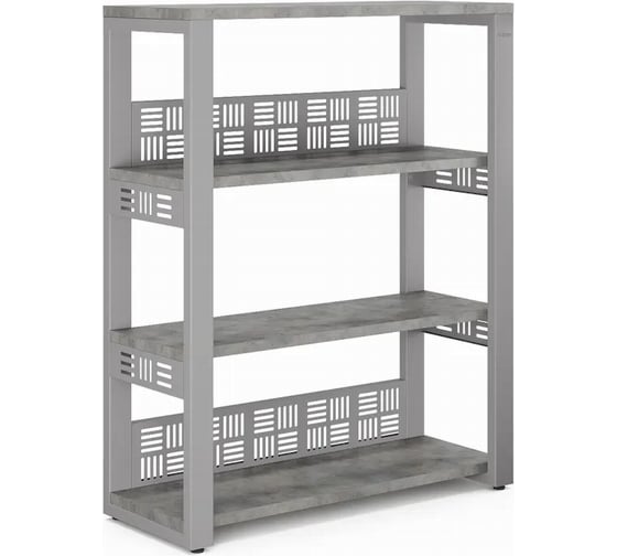 Стеллаж открытый Kobor ST3-140/36 aluminum/chicago 221376