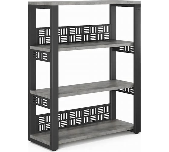 Стеллаж открытый Kobor ST3-140/36 black/chicago 221354