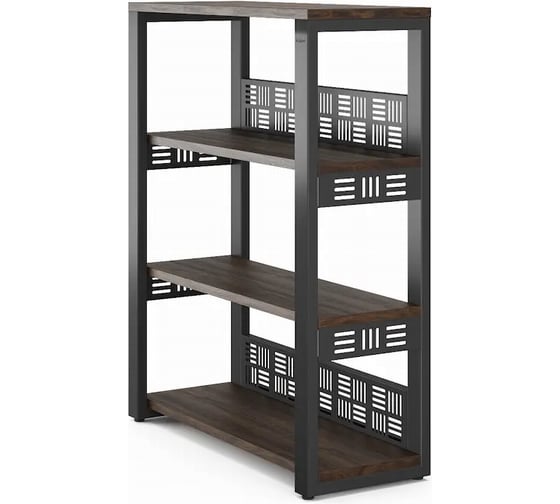 Стеллаж открытый Kobor ST3-120/36 black/charlston 220193