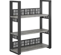 Стеллаж открытый Kobor SО3-140/36 black/chicago 221310