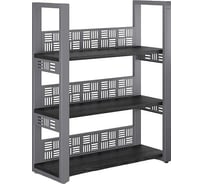 Стеллаж открытый Kobor SО3-140/36 graphite/wood 221327