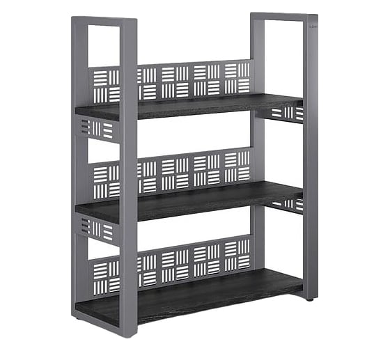 Стеллаж открытый Kobor SО3-140/36 graphite/wood 221327