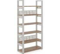 Стеллаж открытый Kobor SO6-120/36 white/natural 220353