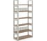 Стеллаж открытый Kobor SO6-120/36 white/natural 220353 1