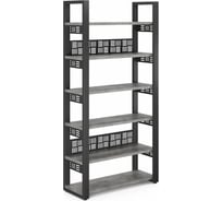 Стеллаж открытый Kobor SO6-120/36 black/chicago 221441