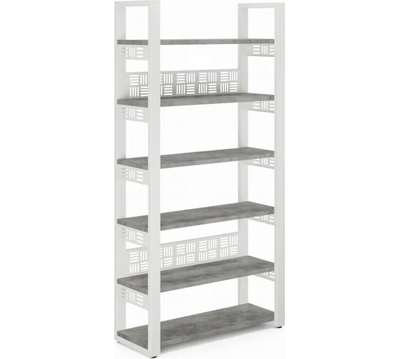 Стеллаж открытый Kobor SO6-120/36 white/chicago 221474