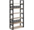 Стеллаж открытый Kobor SO6-80/36 black/natural 220306 1