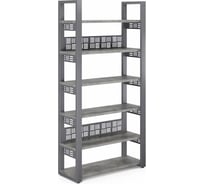 Стеллаж открытый Kobor SO6-80/36 graphite/chicago 221450