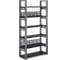 Стеллаж открытый Kobor SO6-80/36 graphite/wood 221456 1