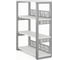 Стеллаж открытый Kobor ST3-100/36 aluminum/premium 220212 1