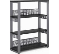 Стеллаж открытый Kobor ST3-100/36 graphite/wood 221369