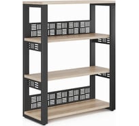 Стеллаж открытый Kobor ST3-100/36 black/natural 220187