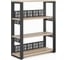 Стеллаж открытый Kobor ST3-100/36 black/natural 220187 1
