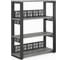 Стеллаж открытый Kobor ST3-100/36 black/chicago 221352 1