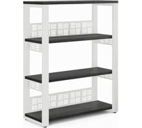 Стеллаж открытый Kobor ST3-100/36 white/wood 221391