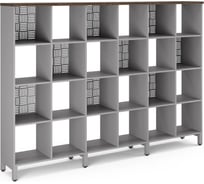 Стеллажная система Kobor SQ-4X6 aluminum/charlston 220450