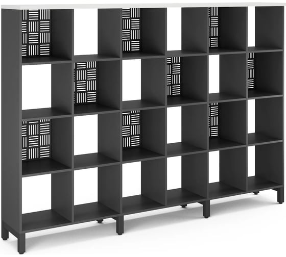 Стеллажная система Kobor SQ-4X6 black/premium 220442