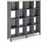 Стеллажная система Kobor SQ-4X4 graphite/natural 220434 1