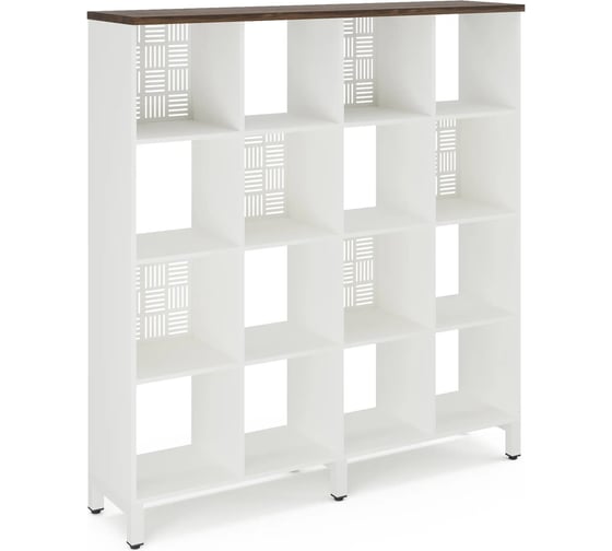 Стеллажная система Kobor SQ-4X4 white/charlston 220441