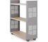Стеллаж мобильный Kobor SM3-90/30 aluminum/natural 220379 1