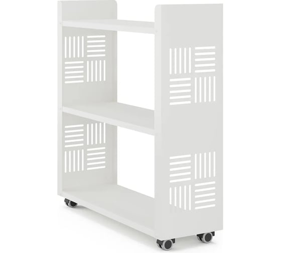Стеллаж мобильный Kobor SM3-90/30 white/premium 220381