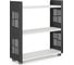 Стеллаж мобильный Kobor SM3-90/30 black/premium 220372 2
