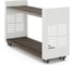Стеллаж мобильный Kobor SМ2-90/30 white/charlston 220371 1