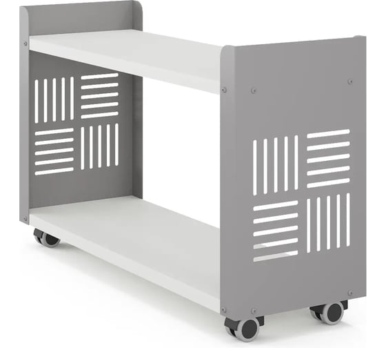Стеллаж мобильный Kobor SМ2-90/30 aluminum/premium 220366