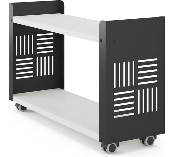 Стеллаж мобильный Kobor SМ2-90/30 black/premium 220360