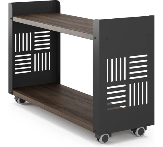 Стеллаж мобильный Kobor SМ2-90/30 black/charlston 220362