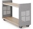 Стеллаж мобильный Kobor SМ2-90/30 aluminum/natural 220367 1