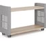 Стеллаж мобильный Kobor SМ2-90/30 aluminum/natural 220367 2