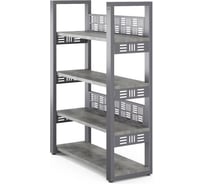 Стеллаж открытый Kobor SO4-80/36 graphite/chicago 221406