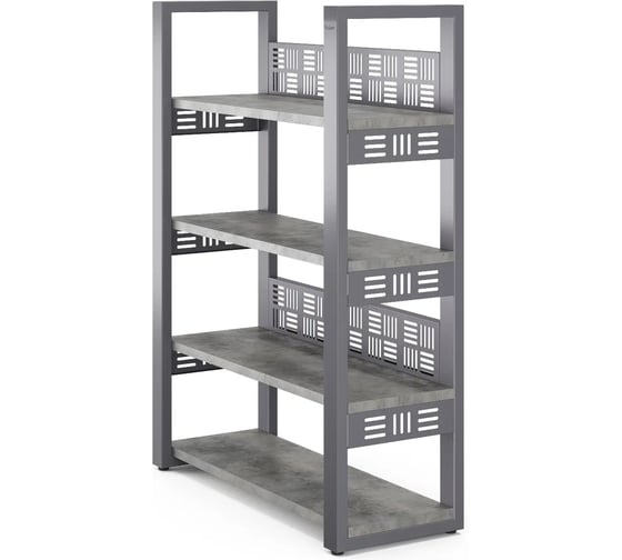 Стеллаж открытый Kobor SO4-80/36 graphite/chicago 221406