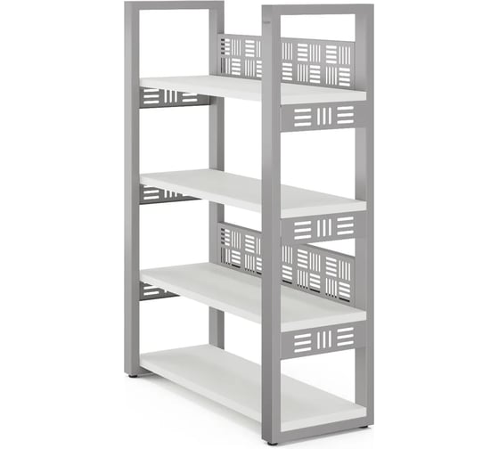 Стеллаж открытый Kobor SO4-80/36 aluminum/premium 220271