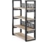 Стеллаж открытый Kobor SO4-80/36 black/natural 220246 1