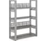 Стеллаж открытый Kobor SO4-80/36 aluminum/chicago 221417 2