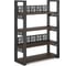 Стеллаж открытый Kobor SO4-60/36 black/charlston 220250 2