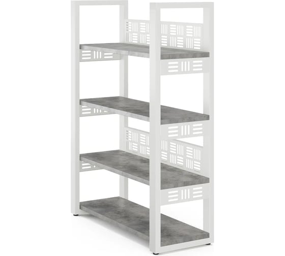Стеллаж открытый Kobor SO4-80/36 white/chicago 221428
