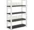 Стеллаж открытый Kobor SO4-80/36 white/wood 221434 2